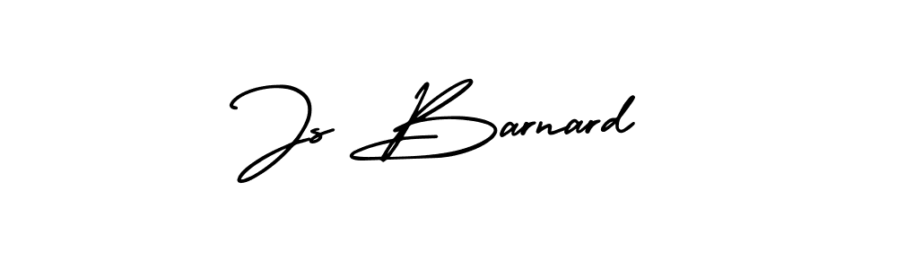 Design your own signature with our free online signature maker. With this signature software, you can create a handwritten (AmerikaSignatureDemo-Regular) signature for name Js Barnard. Js Barnard signature style 3 images and pictures png