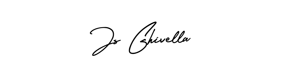 You should practise on your own different ways (AmerikaSignatureDemo-Regular) to write your name (Js Ghivella) in signature. don't let someone else do it for you. Js Ghivella signature style 3 images and pictures png