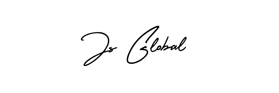 How to Draw Js Global signature style? AmerikaSignatureDemo-Regular is a latest design signature styles for name Js Global. Js Global signature style 3 images and pictures png