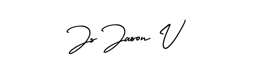 if you are searching for the best signature style for your name Js Jason V. so please give up your signature search. here we have designed multiple signature styles  using AmerikaSignatureDemo-Regular. Js Jason V signature style 3 images and pictures png