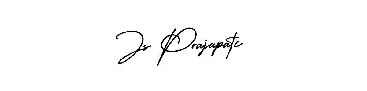 Also You can easily find your signature by using the search form. We will create Js Prajapati name handwritten signature images for you free of cost using AmerikaSignatureDemo-Regular sign style. Js Prajapati signature style 3 images and pictures png