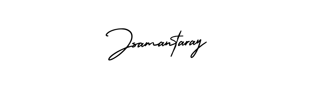 Use a signature maker to create a handwritten signature online. With this signature software, you can design (AmerikaSignatureDemo-Regular) your own signature for name Jsamantaray. Jsamantaray signature style 3 images and pictures png