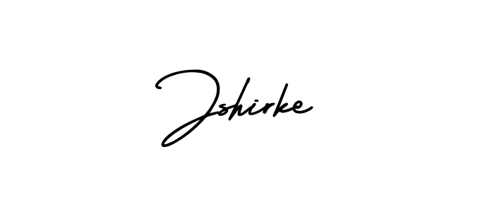 Create a beautiful signature design for name Jshirke. With this signature (AmerikaSignatureDemo-Regular) fonts, you can make a handwritten signature for free. Jshirke signature style 3 images and pictures png