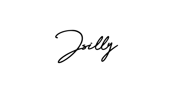 AmerikaSignatureDemo-Regular is a professional signature style that is perfect for those who want to add a touch of class to their signature. It is also a great choice for those who want to make their signature more unique. Get Jsilly name to fancy signature for free. Jsilly signature style 3 images and pictures png