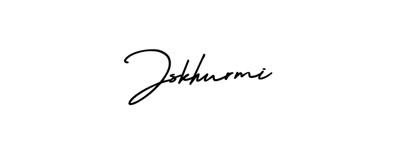 You should practise on your own different ways (AmerikaSignatureDemo-Regular) to write your name (Jskhurmi) in signature. don't let someone else do it for you. Jskhurmi signature style 3 images and pictures png