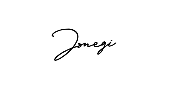 Jsnegi stylish signature style. Best Handwritten Sign (AmerikaSignatureDemo-Regular) for my name. Handwritten Signature Collection Ideas for my name Jsnegi. Jsnegi signature style 3 images and pictures png