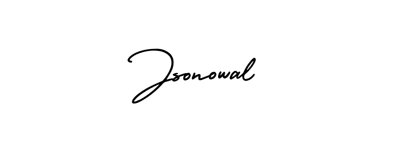 Also You can easily find your signature by using the search form. We will create Jsonowal name handwritten signature images for you free of cost using AmerikaSignatureDemo-Regular sign style. Jsonowal signature style 3 images and pictures png