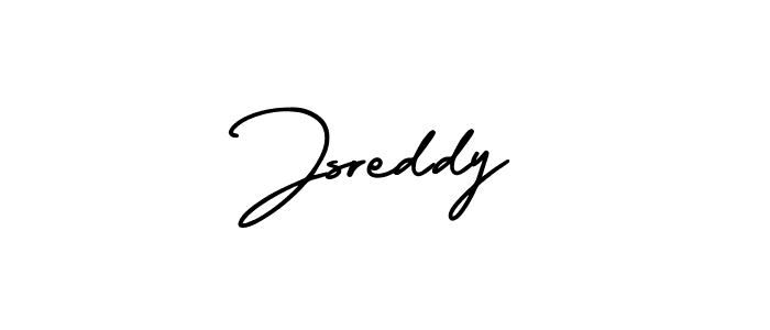 Use a signature maker to create a handwritten signature online. With this signature software, you can design (AmerikaSignatureDemo-Regular) your own signature for name Jsreddy. Jsreddy signature style 3 images and pictures png