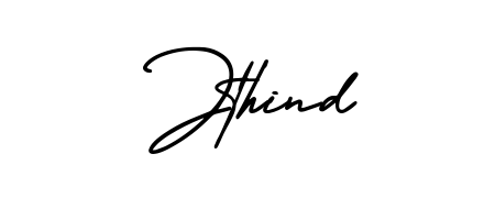 Create a personalized artistic stamp with Jthind in AmerikaSignatureDemo-Regular font. Perfect for visual artists, designers, and influencers. Jthind signature style 3 images and pictures png