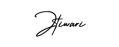 Master the art of signing with Jtiwari written in fluent AmerikaSignatureDemo-Regular script. A great template to practice and refine your handwriting. Jtiwari signature style 3 images and pictures png