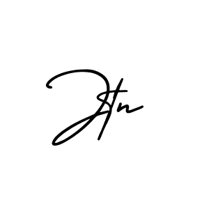 It looks lik you need a new signature style for name Jtn. Design unique handwritten (AmerikaSignatureDemo-Regular) signature with our free signature maker in just a few clicks. Jtn signature style 3 images and pictures png