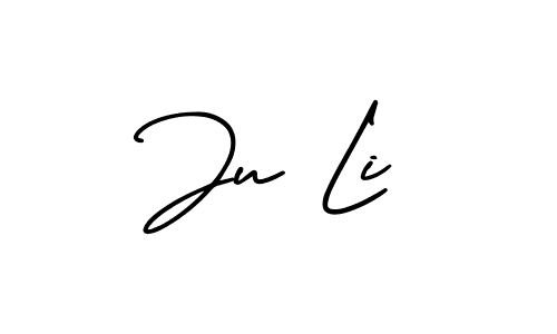 Also You can easily find your signature by using the search form. We will create Ju Li name handwritten signature images for you free of cost using AmerikaSignatureDemo-Regular sign style. Ju Li signature style 3 images and pictures png