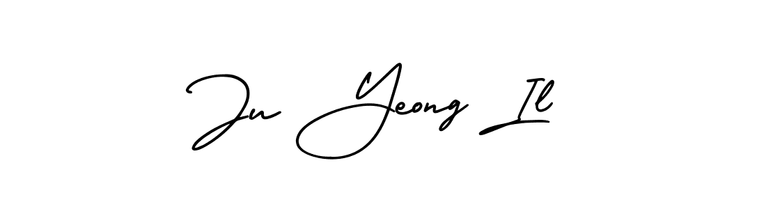 How to Draw Ju Yeong Il signature style? AmerikaSignatureDemo-Regular is a latest design signature styles for name Ju Yeong Il. Ju Yeong Il signature style 3 images and pictures png