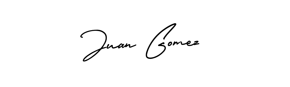 Best and Professional Signature Style for Juan Gomez. AmerikaSignatureDemo-Regular Best Signature Style Collection. Juan Gomez signature style 3 images and pictures png