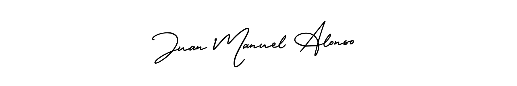 How to make Juan Manuel Alonso signature? AmerikaSignatureDemo-Regular is a professional autograph style. Create handwritten signature for Juan Manuel Alonso name. Juan Manuel Alonso signature style 3 images and pictures png