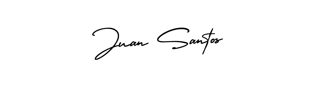 How to Draw Juan Santos signature style? AmerikaSignatureDemo-Regular is a latest design signature styles for name Juan Santos. Juan Santos signature style 3 images and pictures png