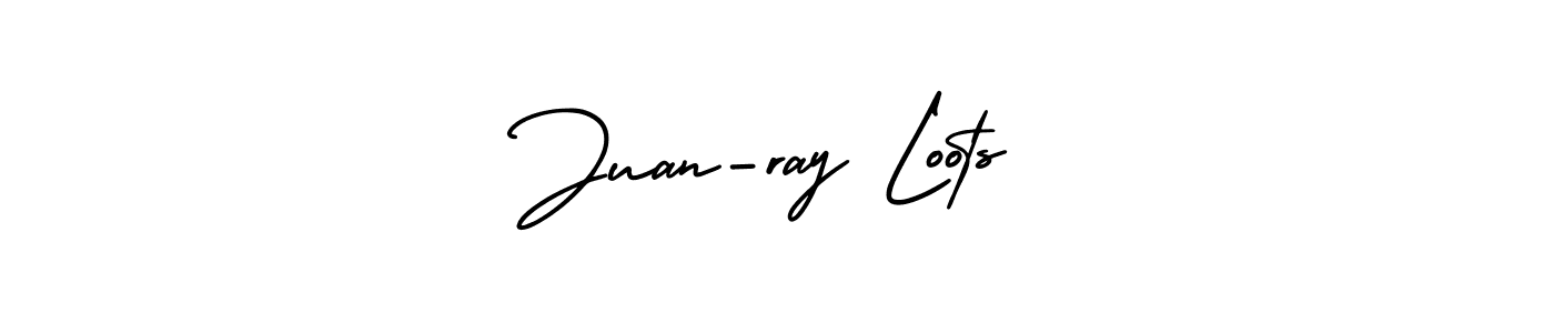 How to make Juan-ray Loots signature? AmerikaSignatureDemo-Regular is a professional autograph style. Create handwritten signature for Juan-ray Loots name. Juan-ray Loots signature style 3 images and pictures png