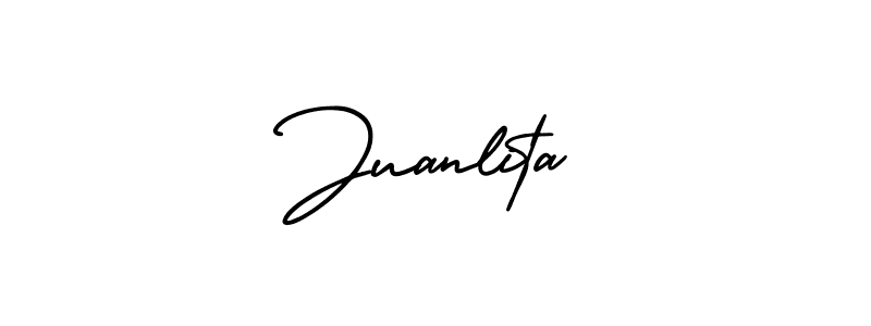 Similarly AmerikaSignatureDemo-Regular is the best handwritten signature design. Signature creator online .You can use it as an online autograph creator for name Juanlita. Juanlita signature style 3 images and pictures png