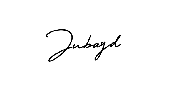 It looks lik you need a new signature style for name Jubayd. Design unique handwritten (AmerikaSignatureDemo-Regular) signature with our free signature maker in just a few clicks. Jubayd signature style 3 images and pictures png