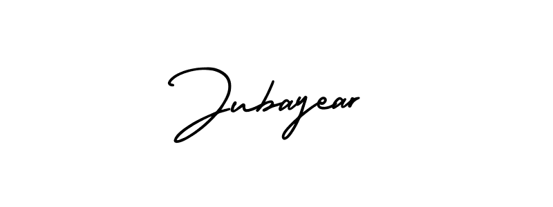 Also You can easily find your signature by using the search form. We will create Jubayear name handwritten signature images for you free of cost using AmerikaSignatureDemo-Regular sign style. Jubayear signature style 3 images and pictures png