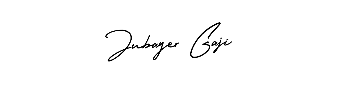 Make a short Jubayer Gaji signature style. Manage your documents anywhere anytime using AmerikaSignatureDemo-Regular. Create and add eSignatures, submit forms, share and send files easily. Jubayer Gaji signature style 3 images and pictures png