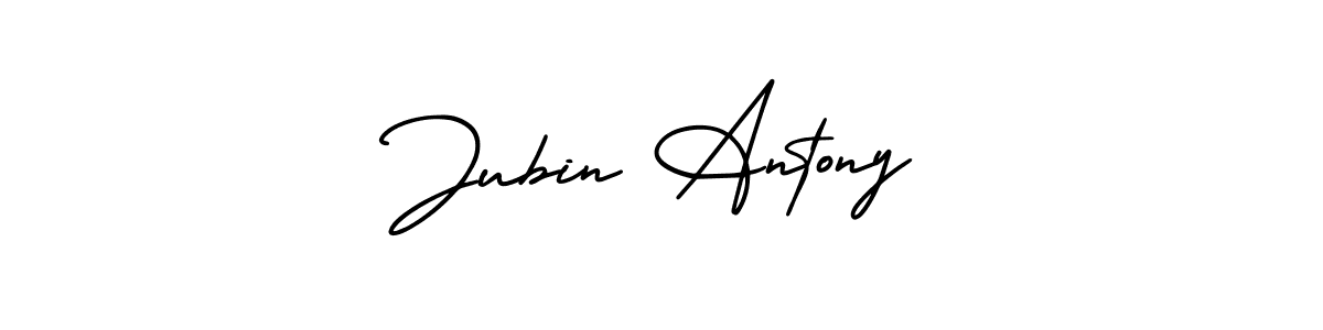 You can use this online signature creator to create a handwritten signature for the name Jubin Antony. This is the best online autograph maker. Jubin Antony signature style 3 images and pictures png
