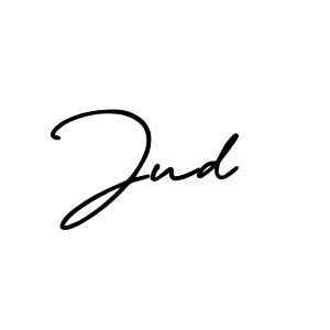 Also we have Jud name is the best signature style. Create professional handwritten signature collection using AmerikaSignatureDemo-Regular autograph style. Jud signature style 3 images and pictures png