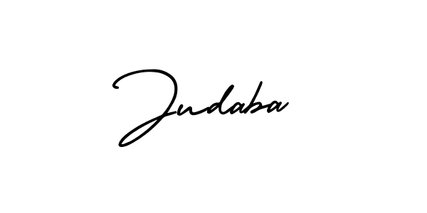 How to Draw Judaba signature style? AmerikaSignatureDemo-Regular is a latest design signature styles for name Judaba. Judaba signature style 3 images and pictures png