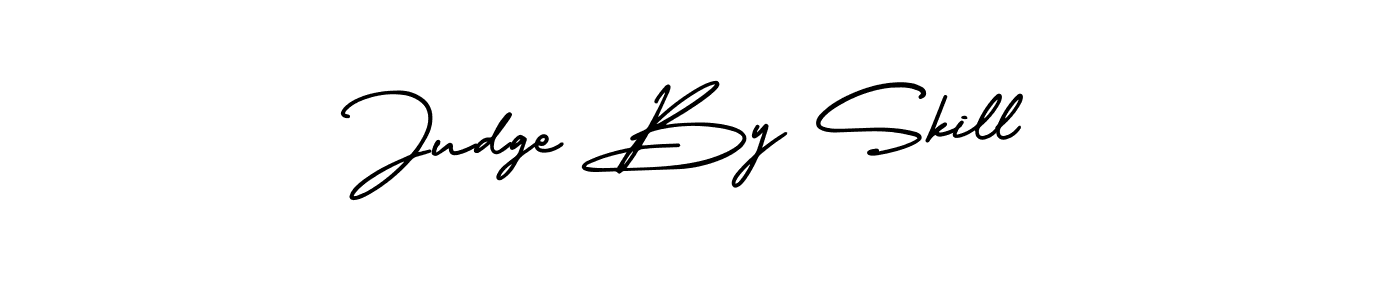 This is the best signature style for the Judge By Skill name. Also you like these signature font (AmerikaSignatureDemo-Regular). Mix name signature. Judge By Skill signature style 3 images and pictures png