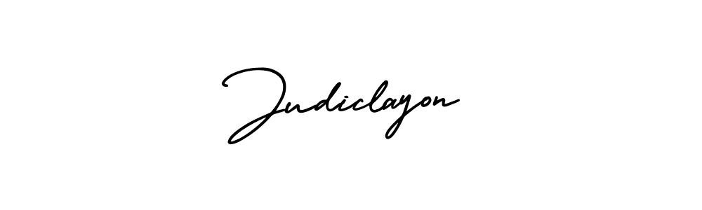 Also You can easily find your signature by using the search form. We will create Judiclayon name handwritten signature images for you free of cost using AmerikaSignatureDemo-Regular sign style. Judiclayon signature style 3 images and pictures png
