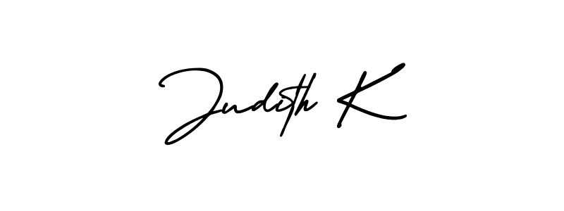 This is the best signature style for the Judith K name. Also you like these signature font (AmerikaSignatureDemo-Regular). Mix name signature. Judith K signature style 3 images and pictures png