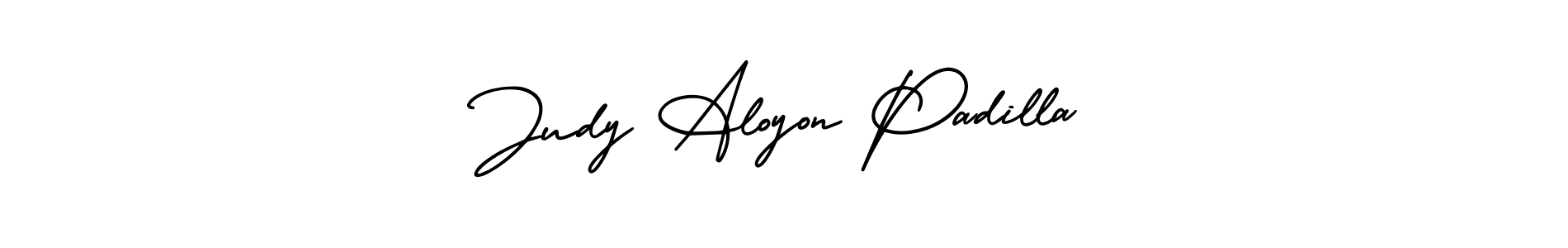 Make a short Judy Aloyon Padilla signature style. Manage your documents anywhere anytime using AmerikaSignatureDemo-Regular. Create and add eSignatures, submit forms, share and send files easily. Judy Aloyon Padilla signature style 3 images and pictures png