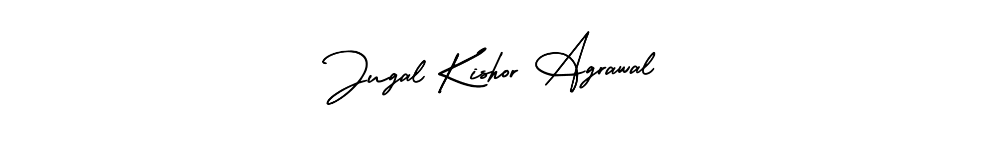 Make a short Jugal Kishor Agrawal signature style. Manage your documents anywhere anytime using AmerikaSignatureDemo-Regular. Create and add eSignatures, submit forms, share and send files easily. Jugal Kishor Agrawal signature style 3 images and pictures png