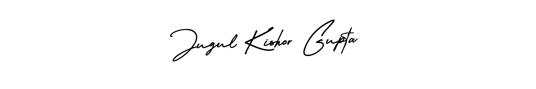 Also we have Jugul Kishor Gupta name is the best signature style. Create professional handwritten signature collection using AmerikaSignatureDemo-Regular autograph style. Jugul Kishor Gupta signature style 3 images and pictures png