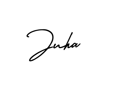 if you are searching for the best signature style for your name Juha. so please give up your signature search. here we have designed multiple signature styles  using AmerikaSignatureDemo-Regular. Juha signature style 3 images and pictures png