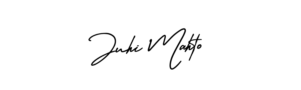 Check out images of Autograph of Juhi Mahto name. Actor Juhi Mahto Signature Style. AmerikaSignatureDemo-Regular is a professional sign style online. Juhi Mahto signature style 3 images and pictures png