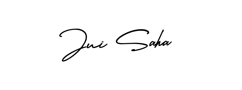 Make a beautiful signature design for name Jui Saha. Use this online signature maker to create a handwritten signature for free. Jui Saha signature style 3 images and pictures png