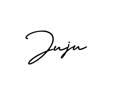 You should practise on your own different ways (AmerikaSignatureDemo-Regular) to write your name (Juju) in signature. don't let someone else do it for you. Juju signature style 3 images and pictures png