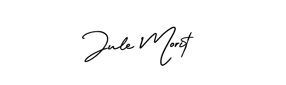 How to Draw Jule Morit signature style? AmerikaSignatureDemo-Regular is a latest design signature styles for name Jule Morit. Jule Morit signature style 3 images and pictures png