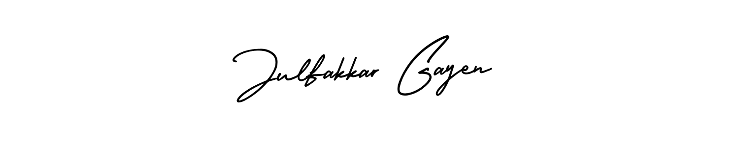 Best and Professional Signature Style for Julfakkar Gayen. AmerikaSignatureDemo-Regular Best Signature Style Collection. Julfakkar Gayen signature style 3 images and pictures png