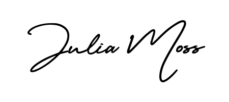 Make a beautiful signature design for name Julia Moss. With this signature (AmerikaSignatureDemo-Regular) style, you can create a handwritten signature for free. Julia Moss signature style 3 images and pictures png