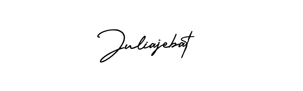 AmerikaSignatureDemo-Regular is a professional signature style that is perfect for those who want to add a touch of class to their signature. It is also a great choice for those who want to make their signature more unique. Get Juliajebat name to fancy signature for free. Juliajebat signature style 3 images and pictures png