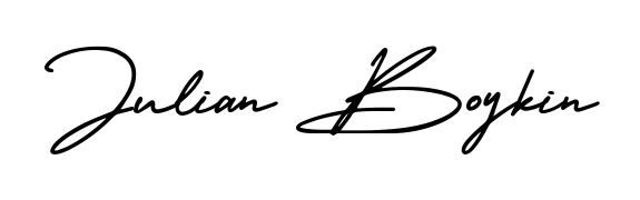 Style your name Julian Boykin with confidence using AmerikaSignatureDemo-Regular signature design. Simple, elegant, and ready for immediate document use. Julian Boykin signature style 3 images and pictures png