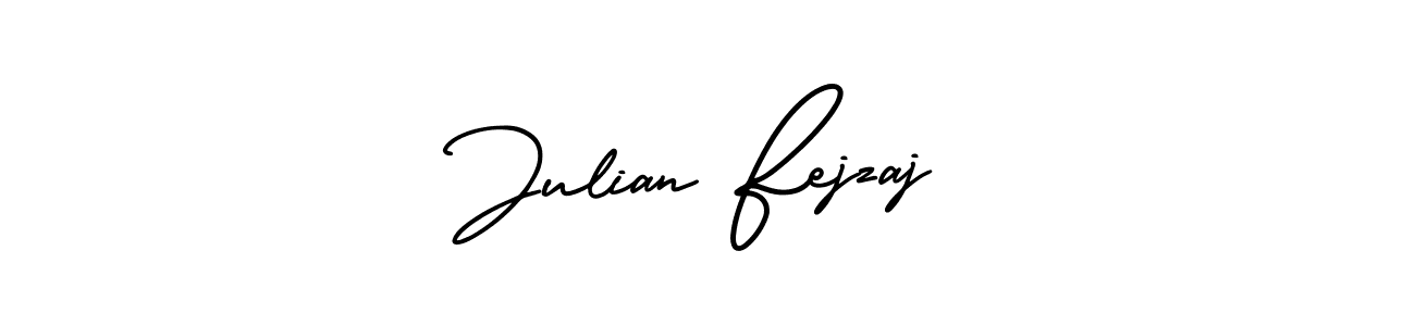 How to Draw Julian Fejzaj signature style? AmerikaSignatureDemo-Regular is a latest design signature styles for name Julian Fejzaj. Julian Fejzaj signature style 3 images and pictures png