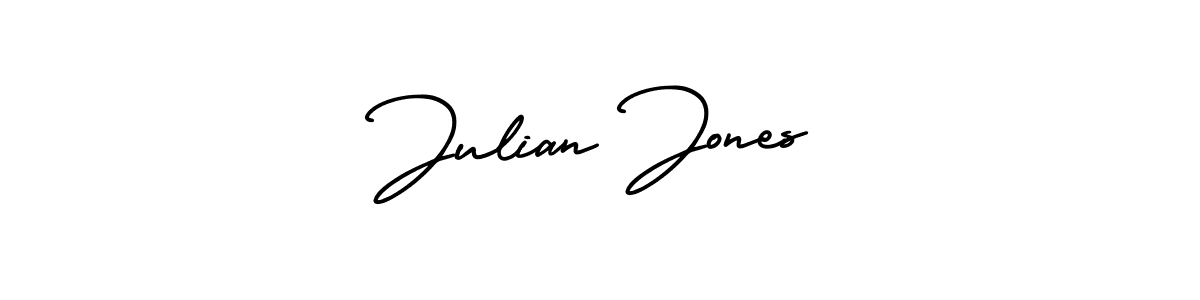Make a beautiful signature design for name Julian Jones. With this signature (AmerikaSignatureDemo-Regular) style, you can create a handwritten signature for free. Julian Jones signature style 3 images and pictures png