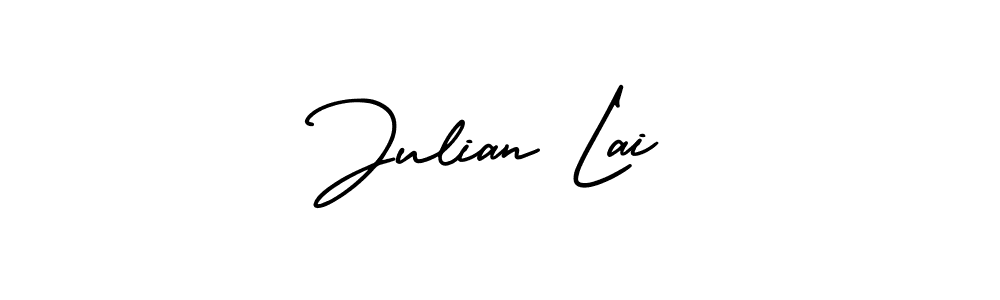 Design your own signature with our free online signature maker. With this signature software, you can create a handwritten (AmerikaSignatureDemo-Regular) signature for name Julian Lai. Julian Lai signature style 3 images and pictures png