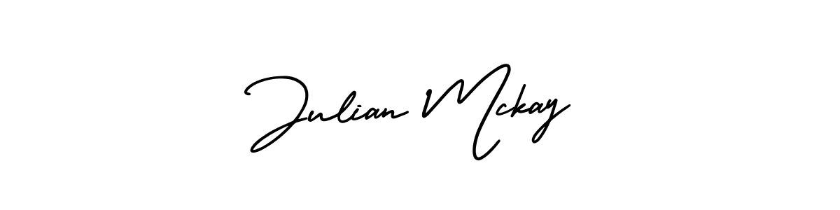 Use a signature maker to create a handwritten signature online. With this signature software, you can design (AmerikaSignatureDemo-Regular) your own signature for name Julian Mckay. Julian Mckay signature style 3 images and pictures png
