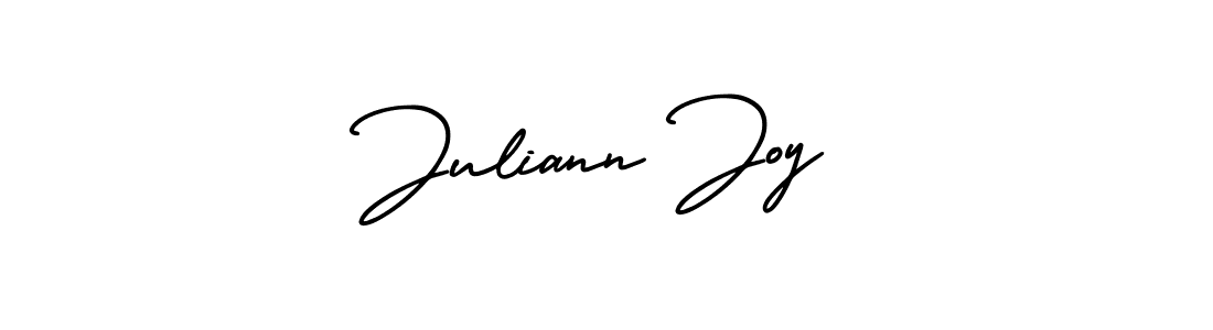 Also You can easily find your signature by using the search form. We will create Juliann Joy name handwritten signature images for you free of cost using AmerikaSignatureDemo-Regular sign style. Juliann Joy signature style 3 images and pictures png