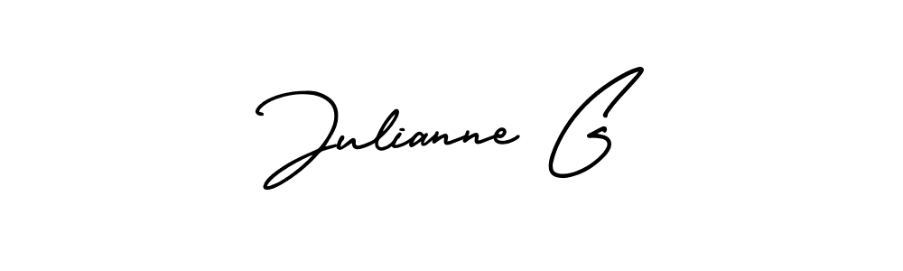Make a beautiful signature design for name Julianne G. Use this online signature maker to create a handwritten signature for free. Julianne G signature style 3 images and pictures png