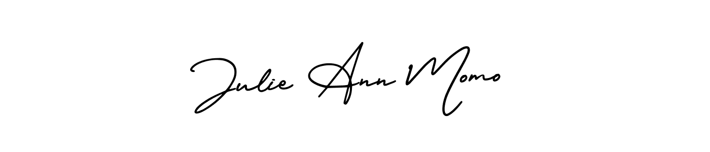 See photos of Julie Ann Momo official signature by Spectra . Check more albums & portfolios. Read reviews & check more about AmerikaSignatureDemo-Regular font. Julie Ann Momo signature style 3 images and pictures png